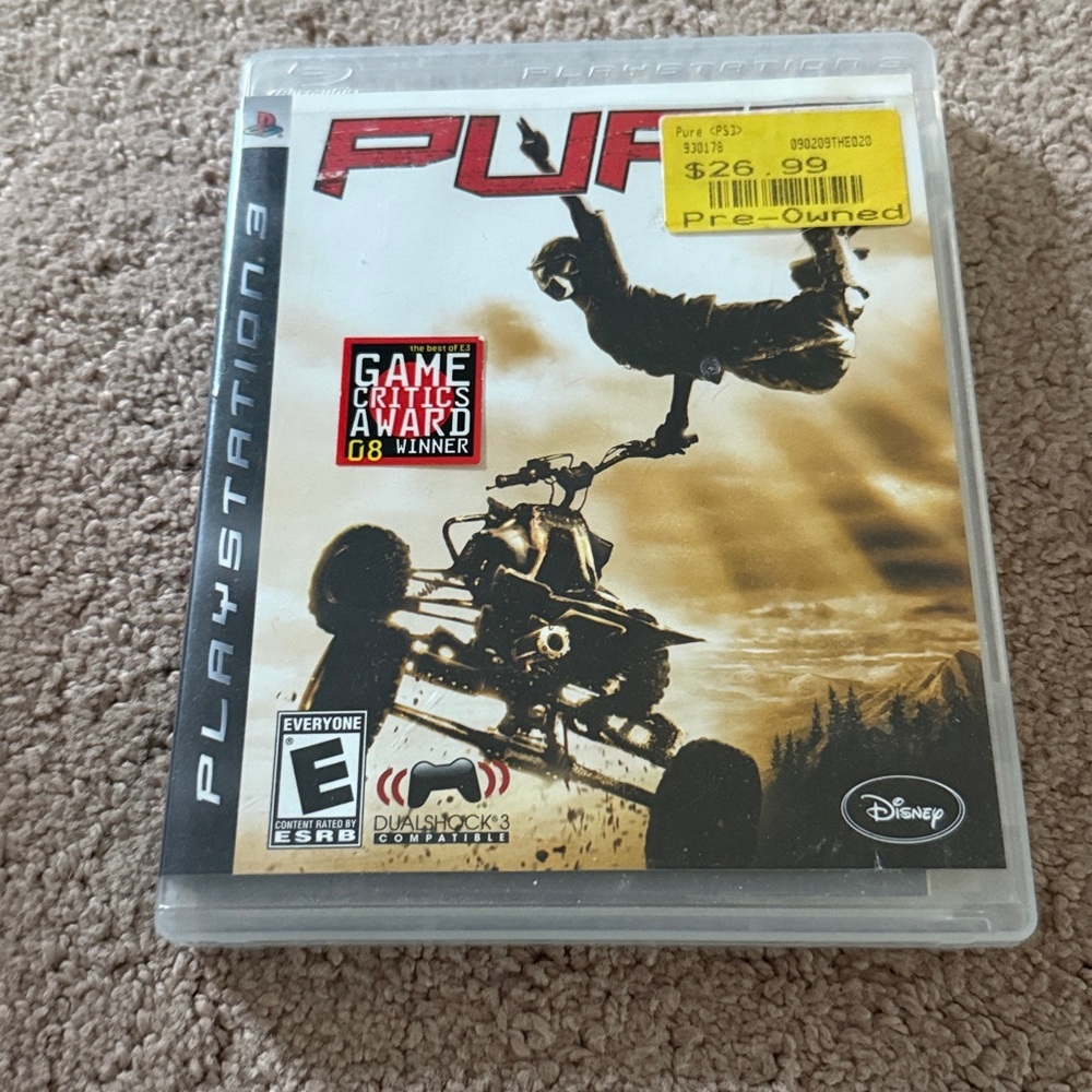 Pure | Playstation 3 PS3 | Vintage Video Game
